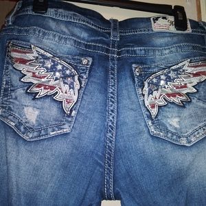 Miss me crop capri size 33